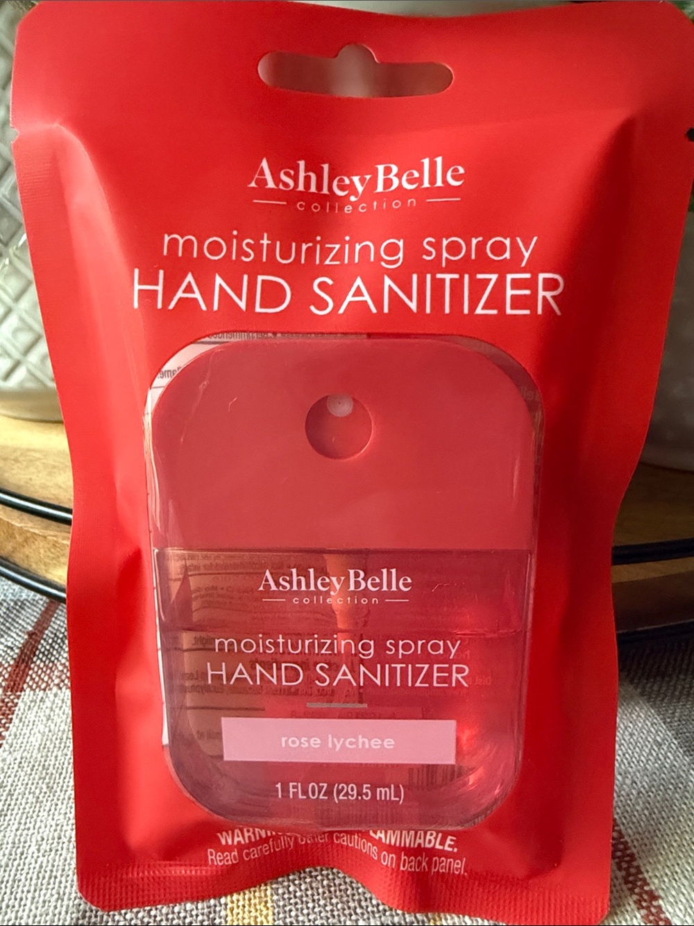 Ashley Belle collection Rose Lychee Moisturizing Spray Hand Sanitizer